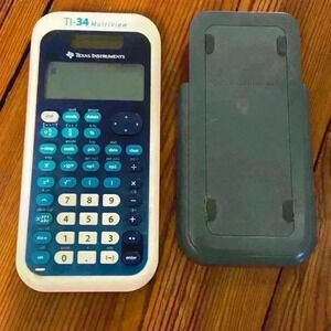 Texas Instruments TI-34 MultiView Scientific Calculator With Cover Tested